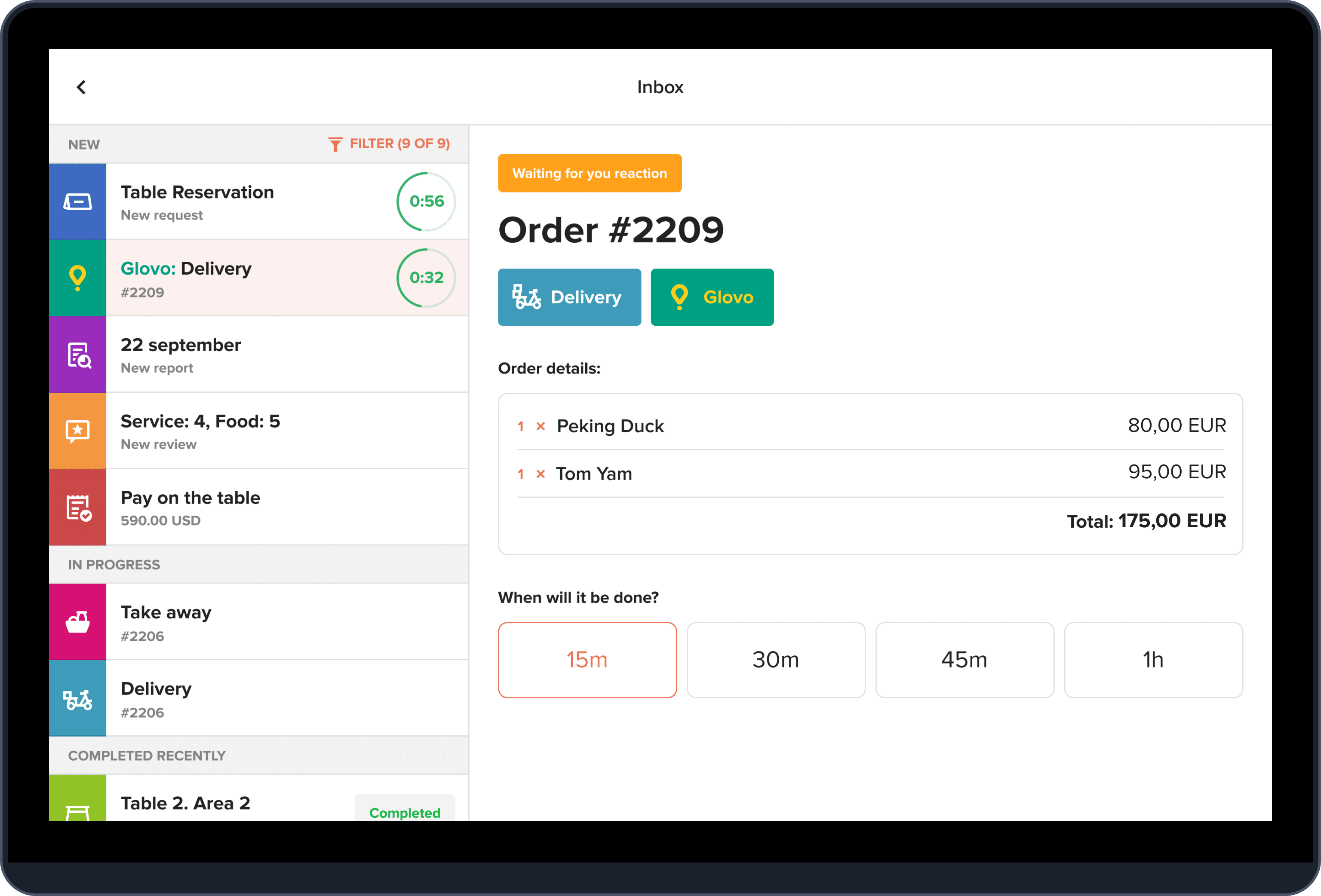 No commission on orders, unlike the competition - ChoiceQR