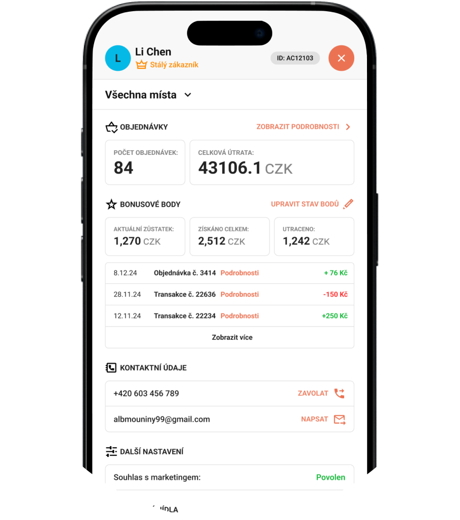 Marketingové nástroje - Choice – Chytré nástroje pro moderní restaurace