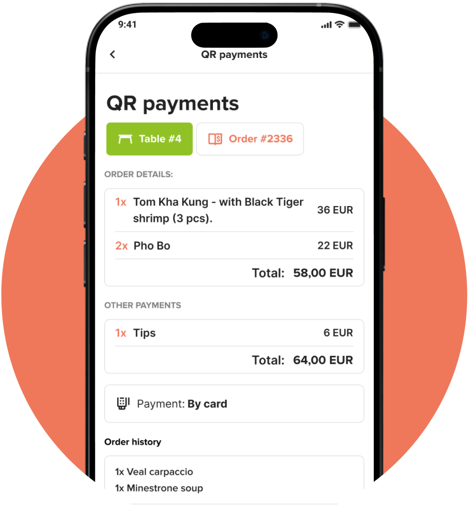 Plăți QR la masă - ChoiceQR