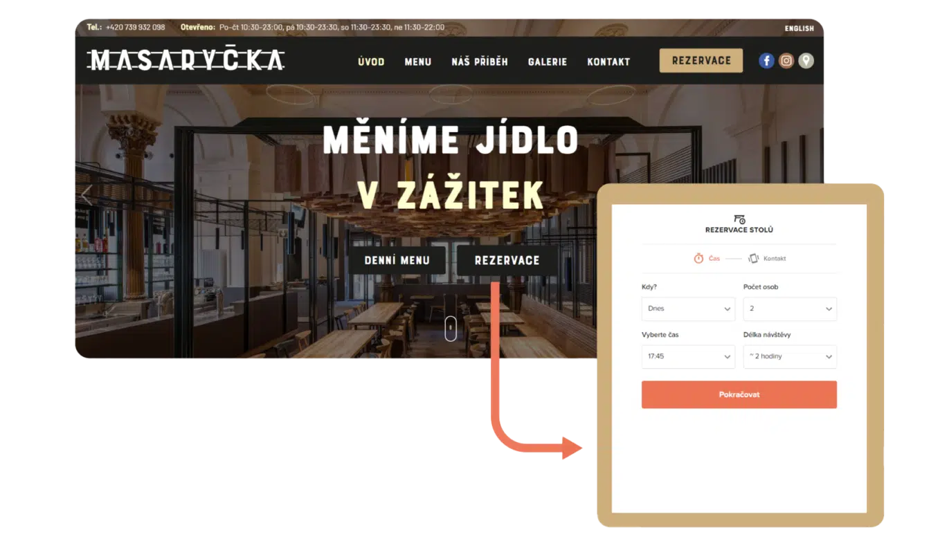 Choice rezervace - Choice – Chytré nástroje pro moderní restaurace