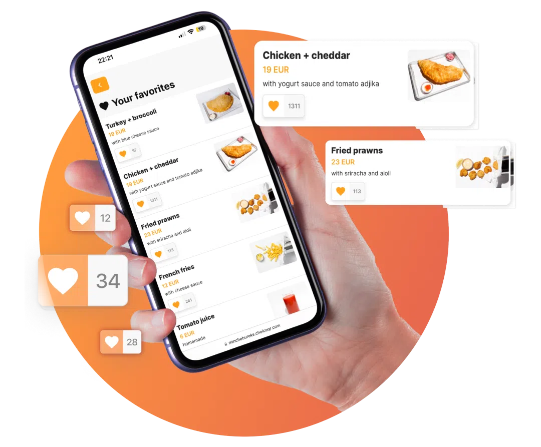 Wishlist for Easy Ordering and Faster Service - ChoiceQR