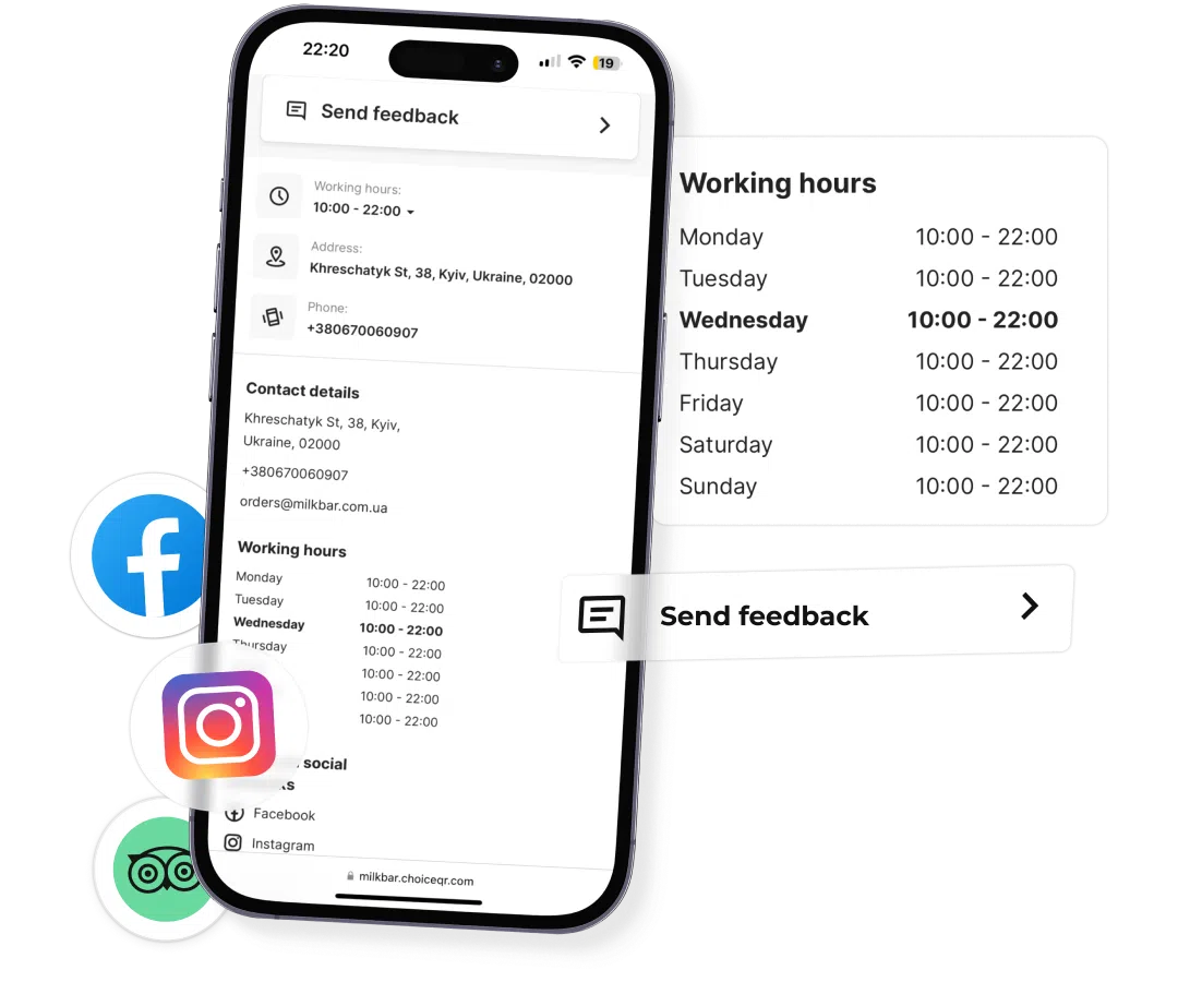 More Than Just a Menu — Your Digital Business Card - ChoiceQR