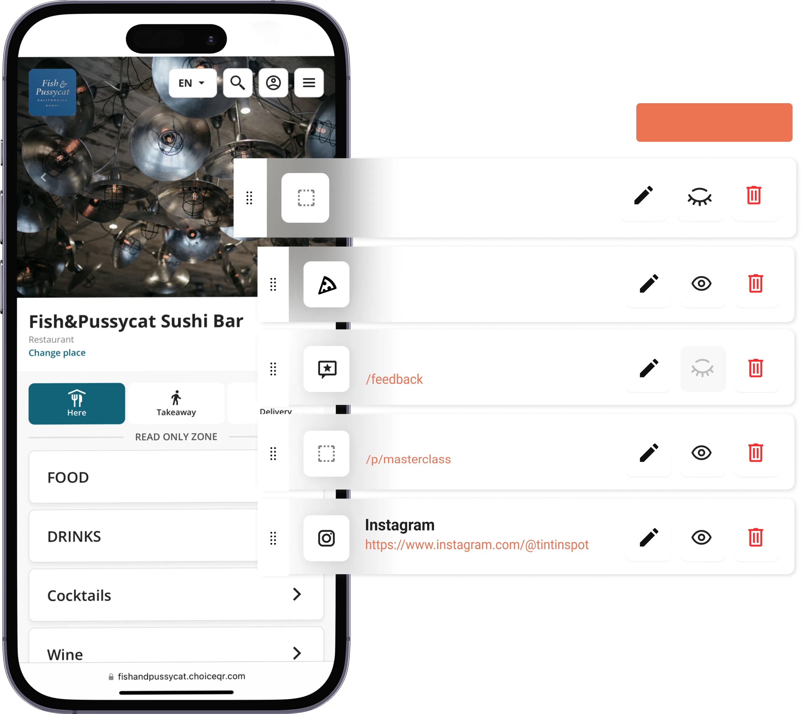 Site structure management tailored to your tasks - ChoiceQR