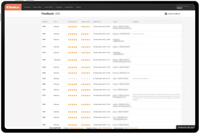 Daugiau atsiliepimų - ChoiceQR