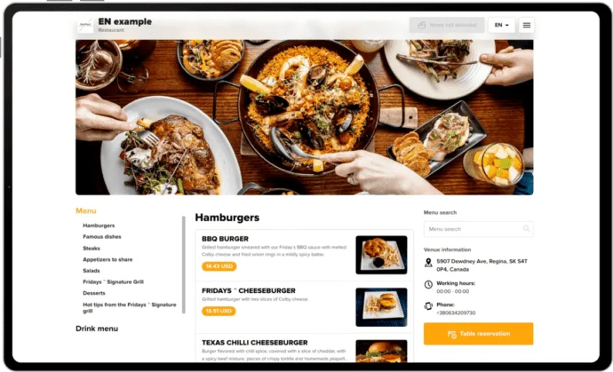Kann als Online-Visitenkarte verwendet werden - ChoiceQR
