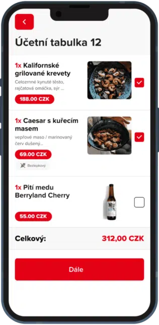 Sami zákazníci mohou sdílet účet - Choice – Chytré nástroje pro moderní restaurace