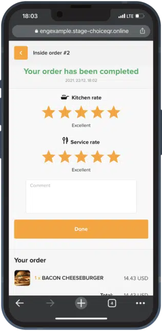 Nedelsiant rinkite klientų atsiliepimus - ChoiceQR