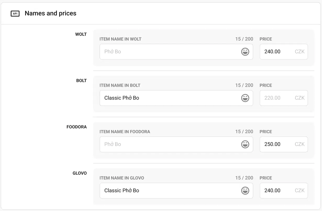 Manage all your menus with one click - ChoiceQR